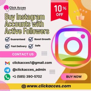 Buy Instagram Accounts with Active Followers