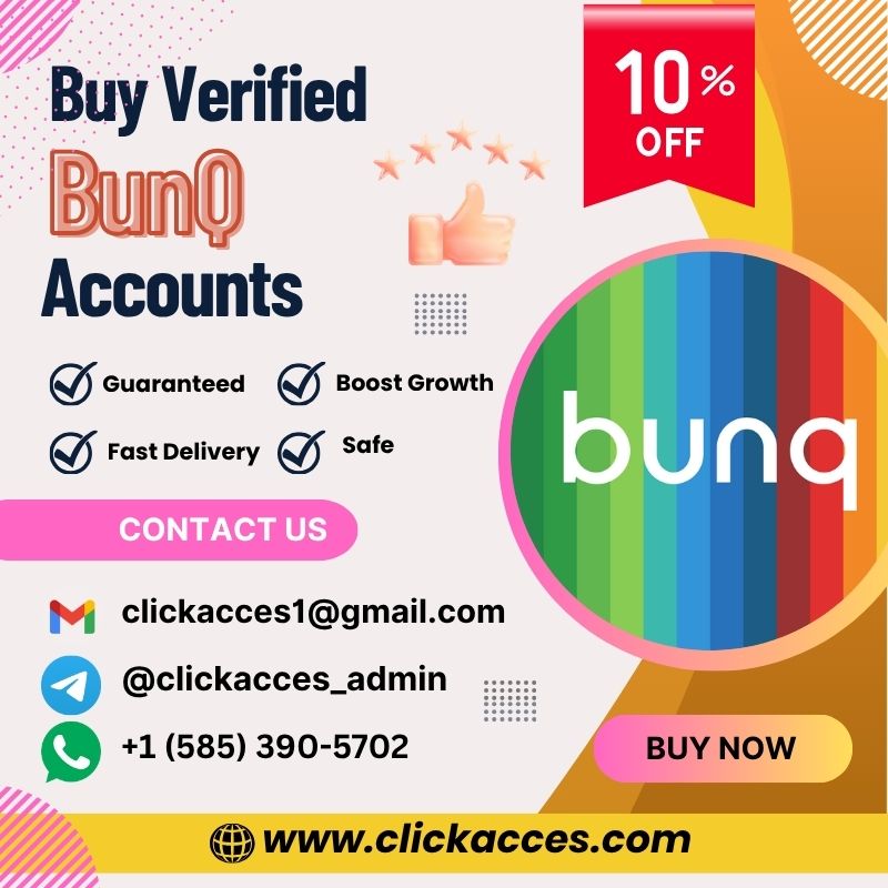 Bunq Buy Fully Verified Account