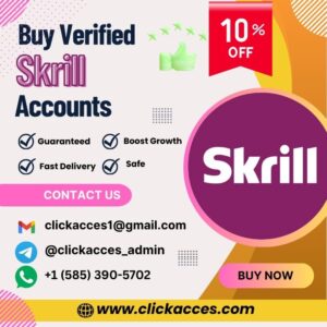 Buy Verified Skrill Accounts